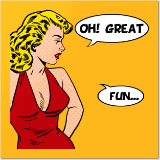 OhGreatFun Posters and Art